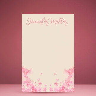 Vrouwelijke waterverf Sakura japanse bloemen Post-it® Notes