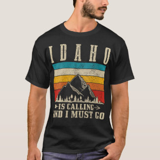 Vrouwen39S Idaho Is Calling Amp I Must Go Vintage T-shirt