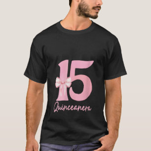 Vrouwen 15 jaar oude verjaardag outfit Mis Quince T-shirt