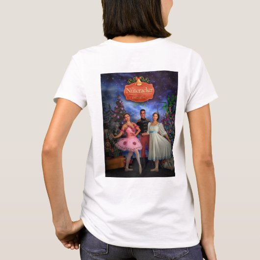 Vrouwen 2019 Nutrcacker T-shirt (Achterkant)