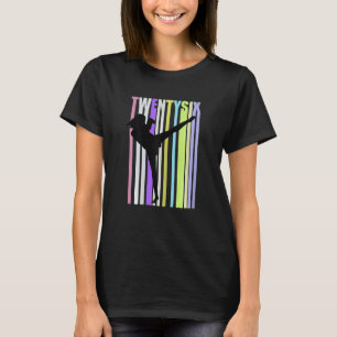 Vrouwen 26e Verjaardag Kickboksen Kickbokser K T-shirt