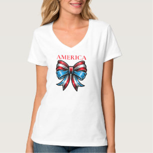 Vrouwen 4 juli t-shirt
