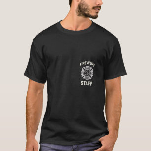 Vrouwen 4 juli VUURWERK PERSONEEL Boom Squad Safet T-shirt