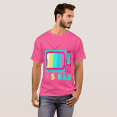 Vrouwen 90s RB TV  Throwback Graphic T-shirt (Voorkant volledig)