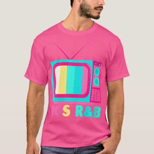 Vrouwen 90s RB TV  Throwback Graphic T-shirt (Voorkant)