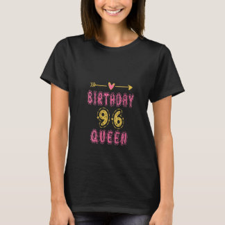 Vrouwen 96e verjaardag van koninginnengedachte voo t-shirt