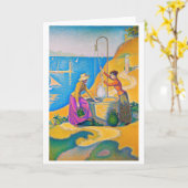 Vrouwen aan de Nou, Signac Kaart (Gele Bloem)