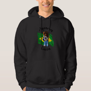 Vrouwen Afro Braziliaanse Waterman Koningin Afrika Hoodie