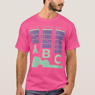 Vrouwen Akoestische Gitaar Accessoires T-shirt