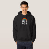 Vrouwen Ally Moeder LGBT CSD Hoodie (Voorkant volledig)