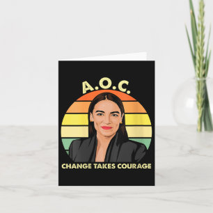 Vrouwen AOC Alexandria Ocasio-cortez Eerste Vrouw Kaart