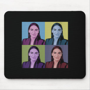 Vrouwen AOC Alexandria Ocasio-cortez Eerste Vrouw Muismat
