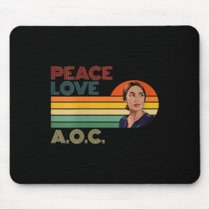Vrouwen AOC Alexandria Ocasio-cortez Eerste Vrouw Muismat