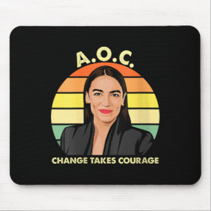 Vrouwen AOC Alexandria Ocasio-cortez Eerste Vrouw Muismat