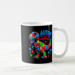 Vrouwen Autisme - Dinosaur - Puzzel - Boog - Autis Koffiemok