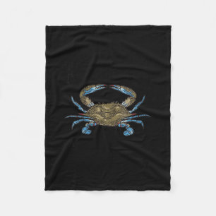 Vrouwen Barnstable Massachusetts krabstad sinds Fleece Deken
