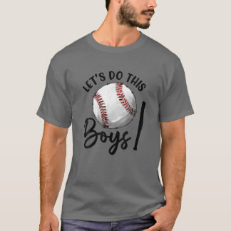Vrouwen Baseball mama Baseball Grandma Funny Gif T-shirt