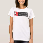Vrouwen Basic T-shirt CSP logo (Voorkant)