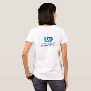 Vrouwen Basic T-shirt Kleine Logo