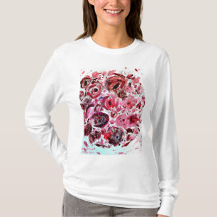 Vrouwen Basic T-shirt met lange mouwen Gepassionee