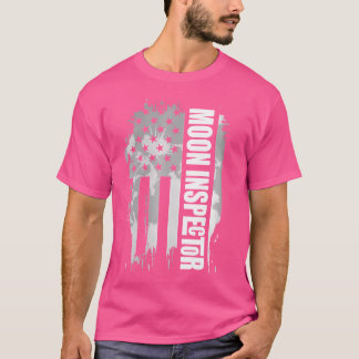 Vrouwen Beminnelijke Patriottische Astronomie Insp T-shirt