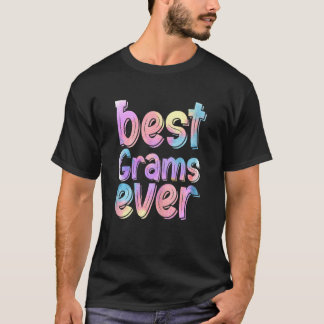 Vrouwen Beste grammen per Moederdag T-shirt