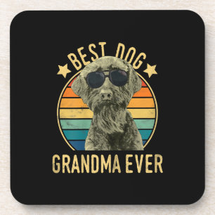 Vrouwen Beste Hond Oma Ever Giant Schnauzer Bier Onderzetter