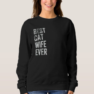 Vrouwen Beste kattevrouw ooit  moederdag Trui
