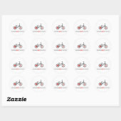 Vrouwen Bike Chicago - BMX Design Stickers (Vel)