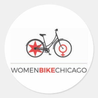 Vrouwen Bike Chicago - Step-Through Design Sticker