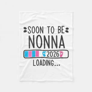 Vrouwen binnenkort Nonna 2026 Loading zwangerschap Fleece Deken