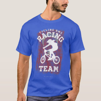 Vrouwen BMX Bike Turkey Flag Biking Racing T-shirt