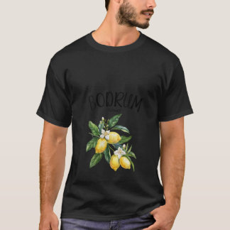 Vrouwen Bodrum Lemon Art Turkse Fruitliefhebber Tu T-shirt