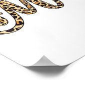 Vrouwen Bruid Bruidegom Mr. Leopard Print Wedding (Hoek)