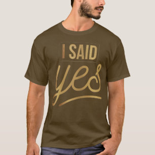 Vrouwen Bruid vrouw huwelijk trouwen vrijgezel afs T-shirt