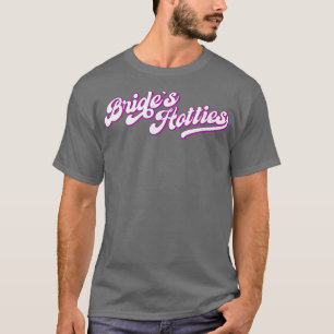Vrouwen Bruid's Hotties Retro 22 Overeenkomende Ba T-shirt