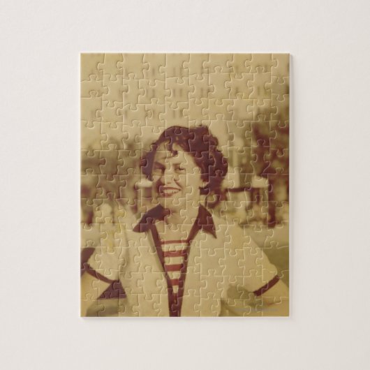 Vrouwen buiten legpuzzel (Verticaal)