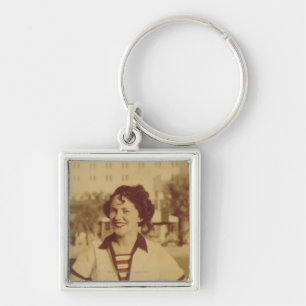 Vrouwen buiten sleutelhanger