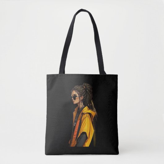 Vrouwen Canvas tas. Borsa a tracolla. Draagtas (Voorkant)