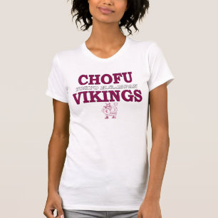 Vrouwen Chofu High School Japan Vikings T-shirt