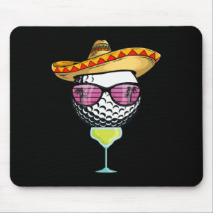 Vrouwen Cinco de Mayo golfbal met Sombrero Margar Muismat