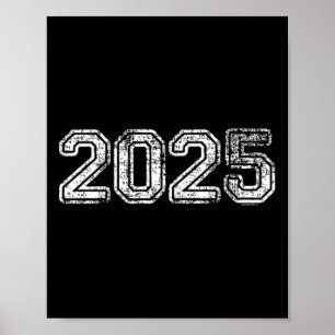 Vrouwen CL van 2025 Shirt Afstuderen Gift Haar Mei Poster