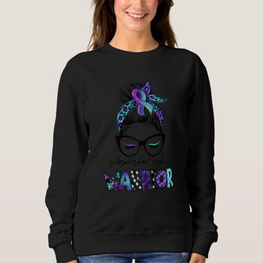 Vrouwen Classy Luipaard Patroon Scleroderma C Trui (Voorkant)