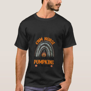 Vrouwen CNM Verpleegster Halloween Regenboog Ik zo T-shirt