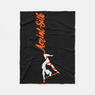 Vrouwen Cool Aerial Silks Danser Aerialist Air Yog Fleece Deken