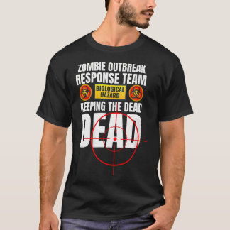 Vrouwen Cool Zombie T Shirt voor mannen en vrouwen
