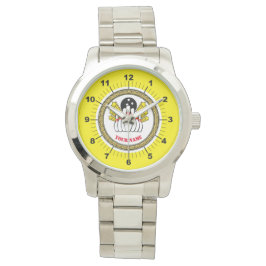 Vrouwen Custom Bowling (naam toevoegen) Oversized  Horloge
