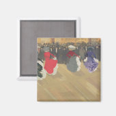 Vrouwen dansen het blik-kan magneet (Voorkant / Achterkant)