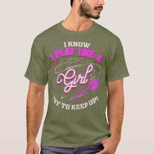 Vrouwen Dart Speler Meisje Darts Fan Gift voor Dar T-shirt