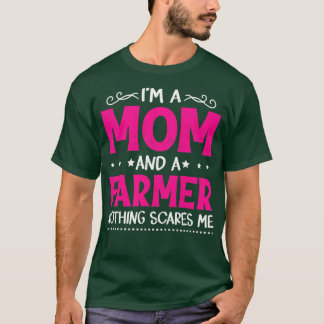 Vrouwen dat ik moeder en boer ben t-shirt